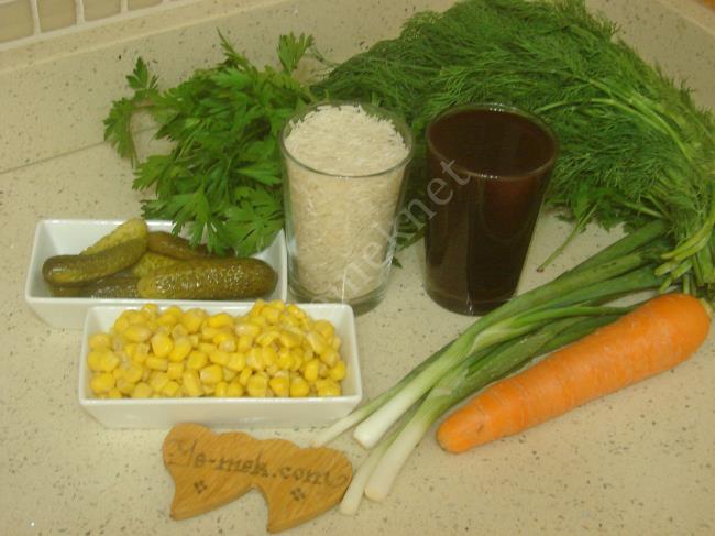 Şalgamlı Pirinç Salatası - Yapılışı (1/12) 