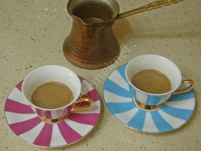 Çikolatalı Türk Kahvesi - Yapılışı (9/12) 