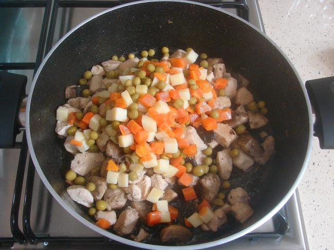 Fırında Mantarlı Tavuk - Yapılışı (6/16) 