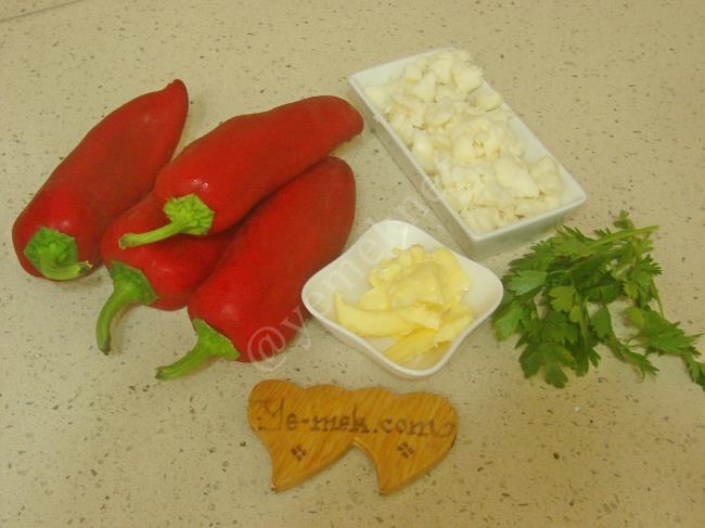 Fırında Peynirli Biber - Yapılışı (1/12) 