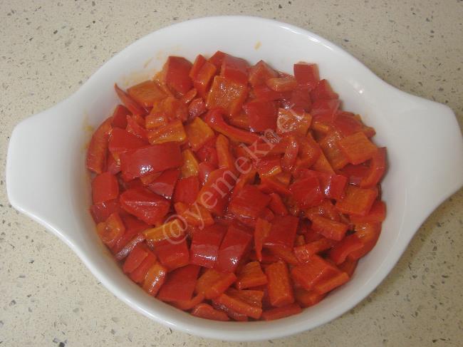 Fırında Peynirli Biber - Yapılışı (6/12) 