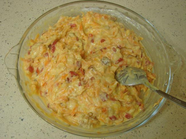 Köz Patlıcanlı Havuç Salatası - Yapılışı (8/12) 