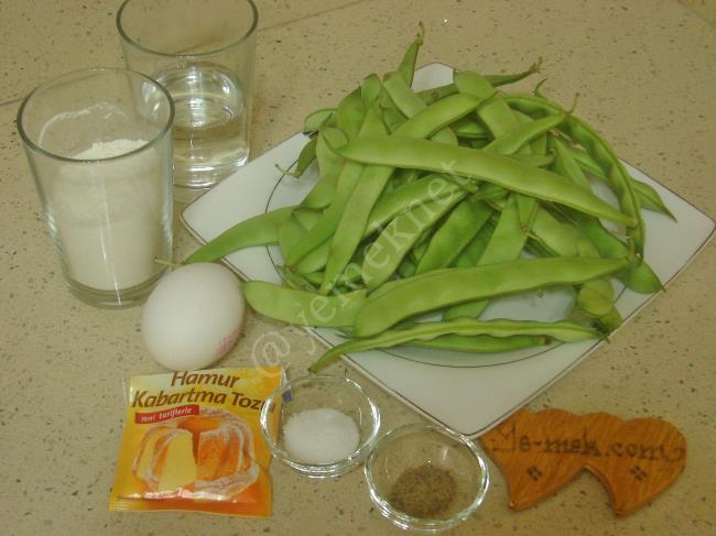 Taze Fasulye Kızartması - Yapılışı (1/12) 