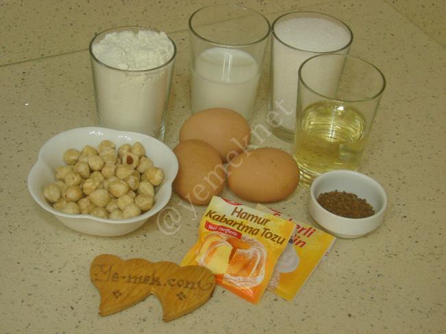Kahveli Kek Malzemeleri (Bardak Ölçüsü İle Tam ve Eksiksiz Malzeme