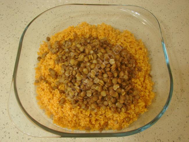 Mercimekli Bulgur Salatası - Yapılışı (9/16) 