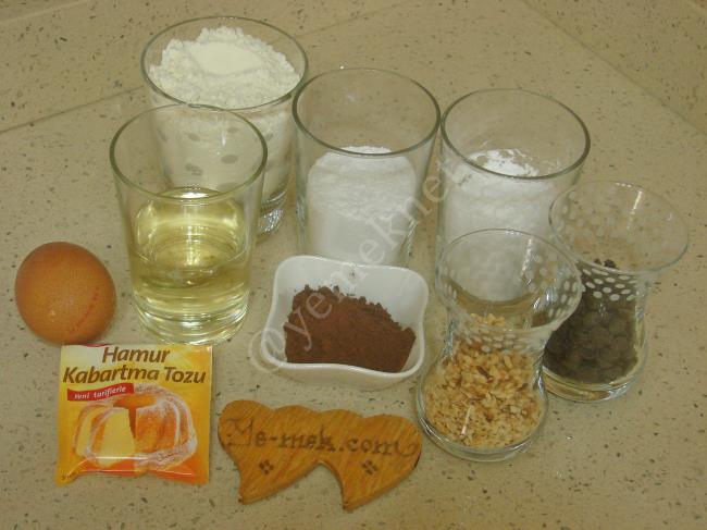 Sıvı Yağlı Kakaolu Kurabiye - Yapılışı (1/12) 