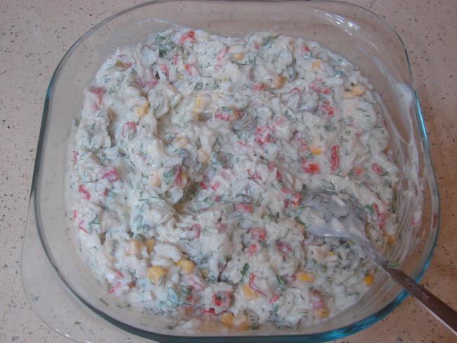 Yoğurtlu Pirinç Salatası - Yapılışı (9/12) 