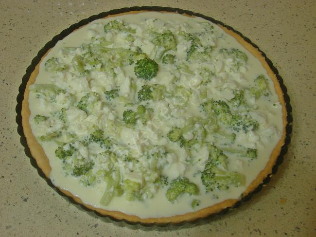 Brokolili Kiş - Yapılışı (12/16) 