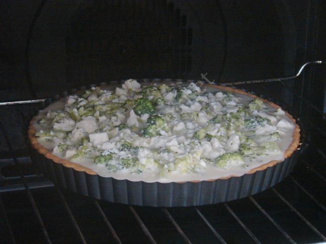 Brokolili Kiş - Yapılışı (13/16) 