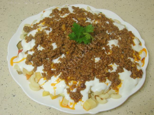 Sebzeli Makarna Mantısı - Yapılışı (13/16) 