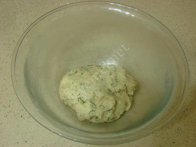 Dereotlu Poğaça - Yapılışı (5/12) 