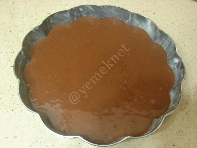 Portakallı Kakaolu Kek - Yapılışı (11/16) 