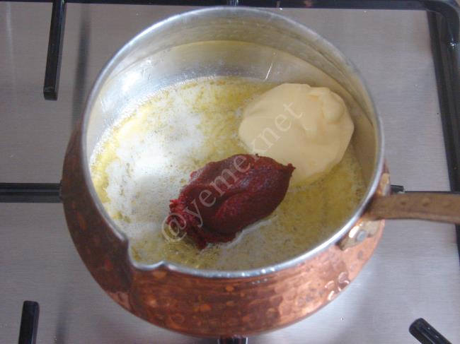 Yoğurtlu Karnabahar Kavurması - Yapılışı (7/12) 