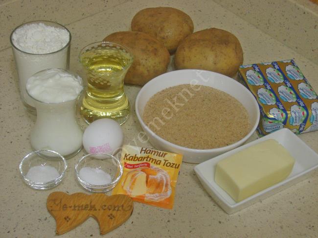 Galeta Unlu Patatesli Poğaça - Yapılışı (1/16) 