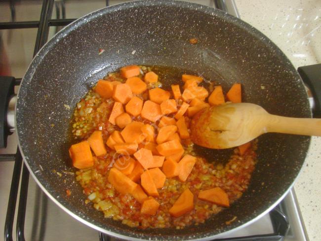 Bulgurlu Kabak Yemeği - Yapılışı (5/12) 