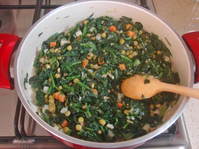 Ispanak Graten - Yapılışı (5/16) 