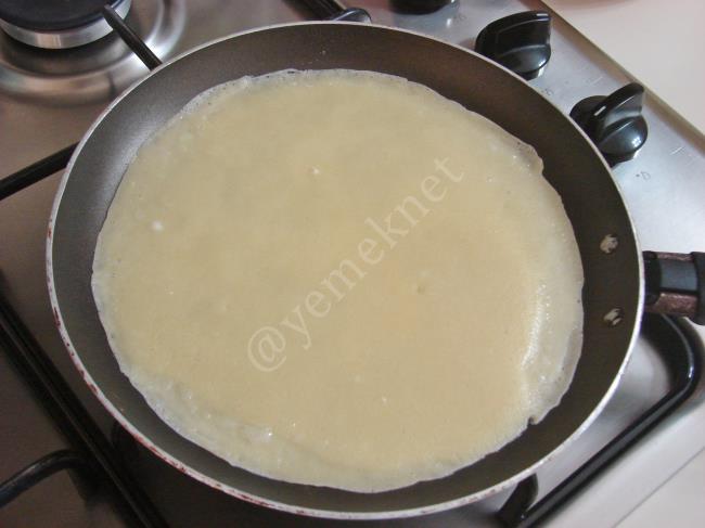 Sütsüz Krep - Yapılışı (8/12) 