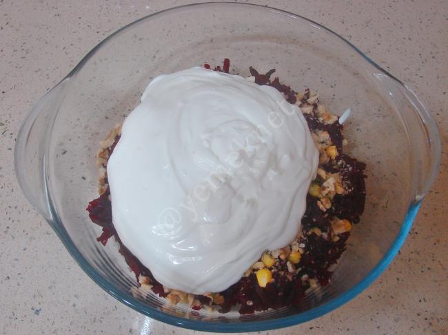 Yoğurtlu Pancar Salatası - Yapılışı (8/12) 