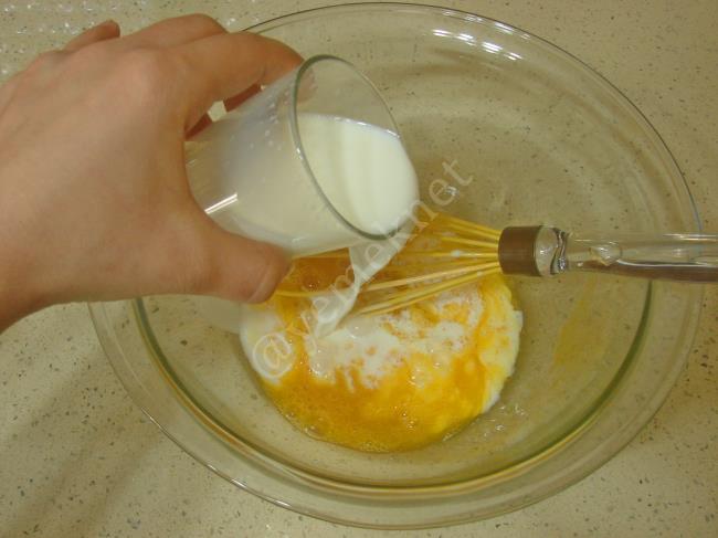 Tavuklu Krep Makarna - Yapılışı (2/16) 