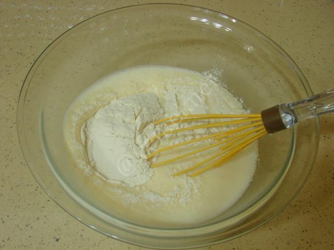 Tavuklu Krep Makarna - Yapılışı (3/16) 