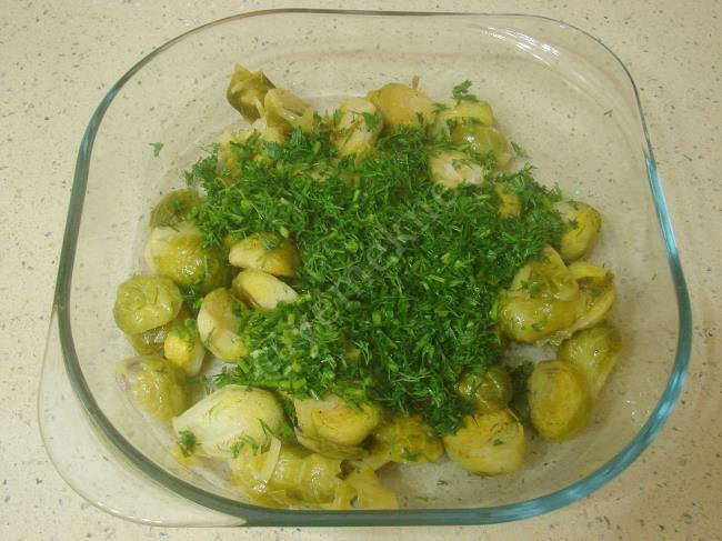 Yoğurtlu Brüksel Lahanası - Yapılışı (7/12) 