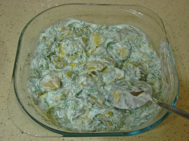 Yoğurtlu Brüksel Lahanası - Yapılışı (9/12) 