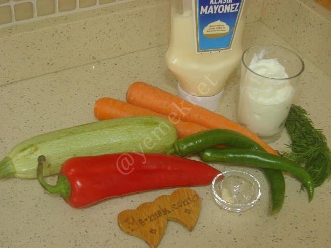 Yoğurtlu Sebze Sote - Yapılışı (1/12) 