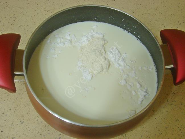 Aslan Sütü Tatlısı - Yapılışı (4/12) 