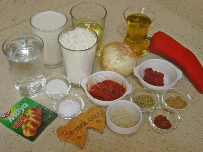 Peynirli Biberli Ekmek - Yapılışı (1/20) 