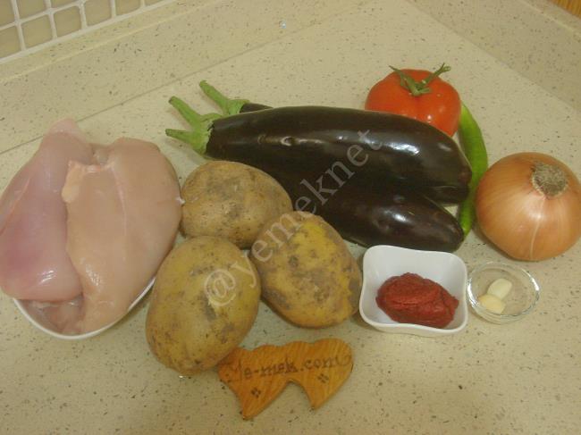 Tavuklu Parmak Kebabı - Yapılışı (1/16) 