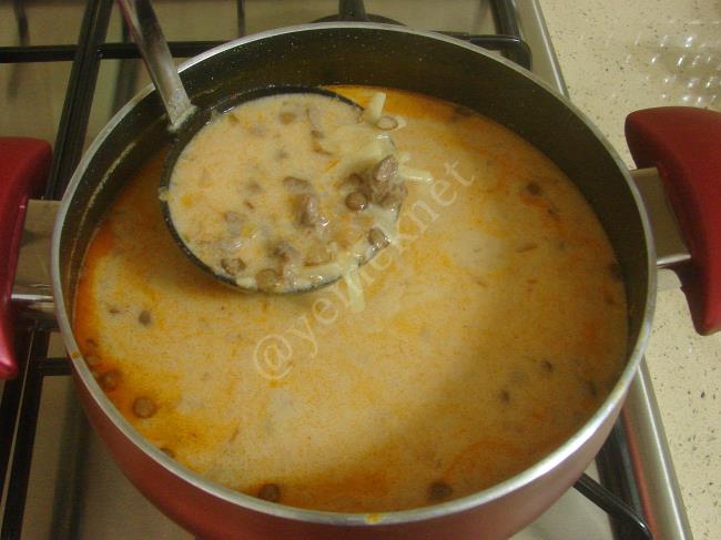 Püşürük Çorbası - Yapılışı (10/16) 