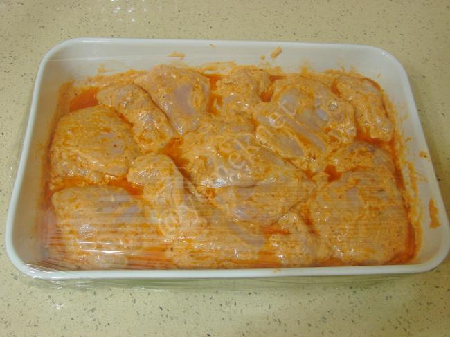 Tencerede Tavuk Tandır - Yapılışı (5/12) 