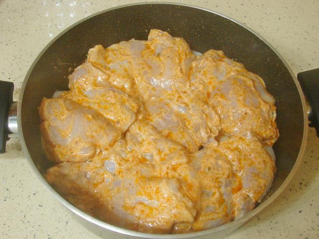 Tencerede Tavuk Tandır - Yapılışı (7/12) 