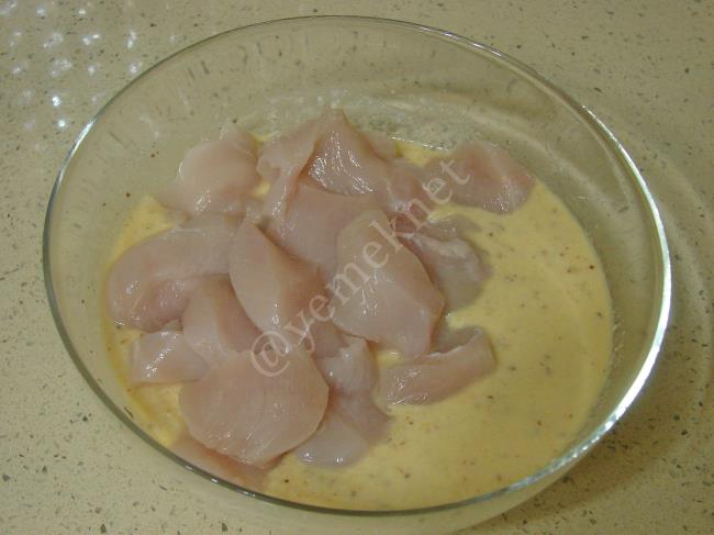 Çıtır Tavuk Göğsü - Yapılışı (6/12) 