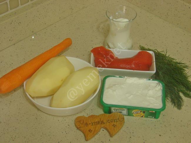 Kızarmış Patates Salatası - Yapılışı (1/8) 