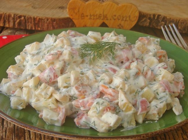 Kızarmış Patates Salatası