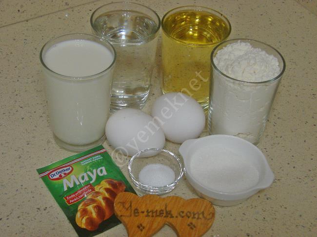 Sütlü Poğaça - Yapılışı (1/12) 