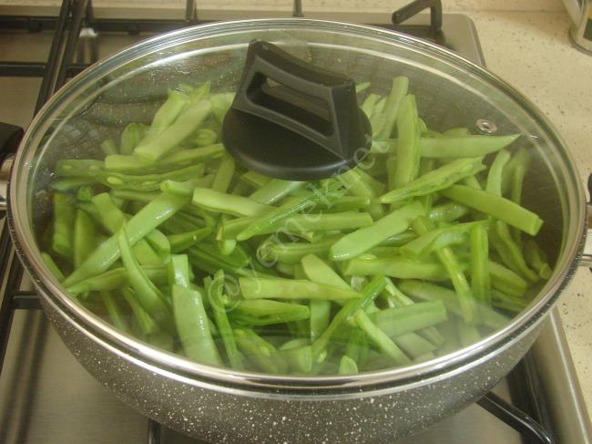 Dondurucuda Kışlık Taze Fasulye Saklama - Yapılışı (6/12) 