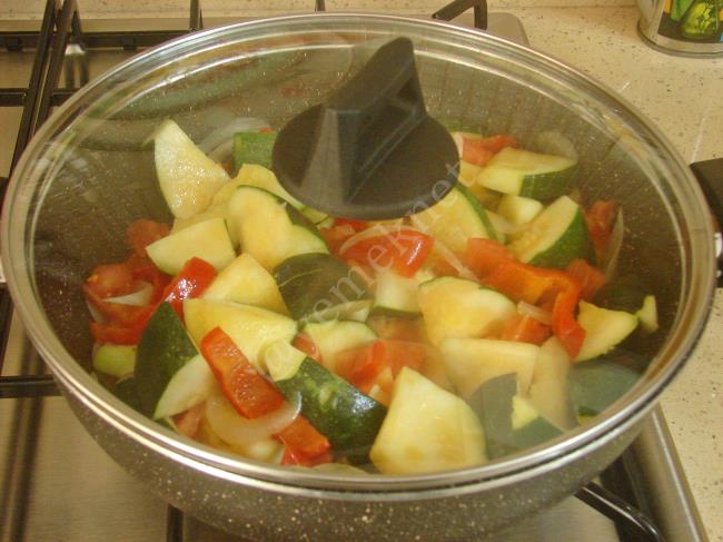 Zeytinyağlı Girit Kabağı - Yapılışı (8/12) 