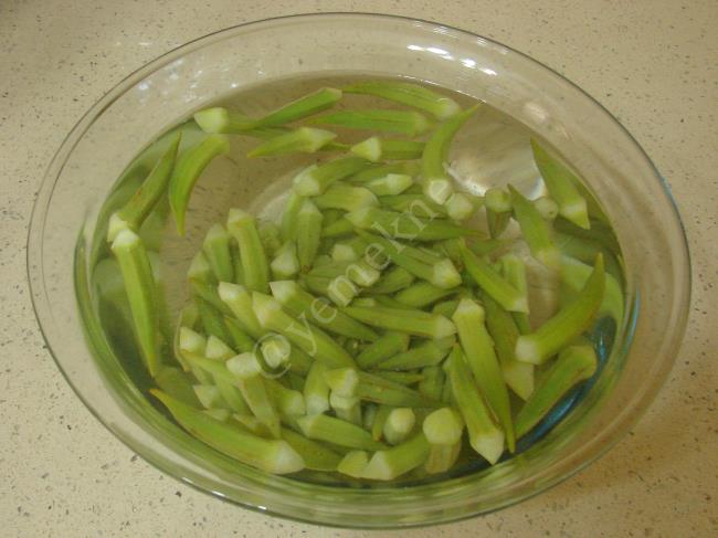 Buzlukta Bamya Saklama Yöntemi - Yapılışı (6/12) 