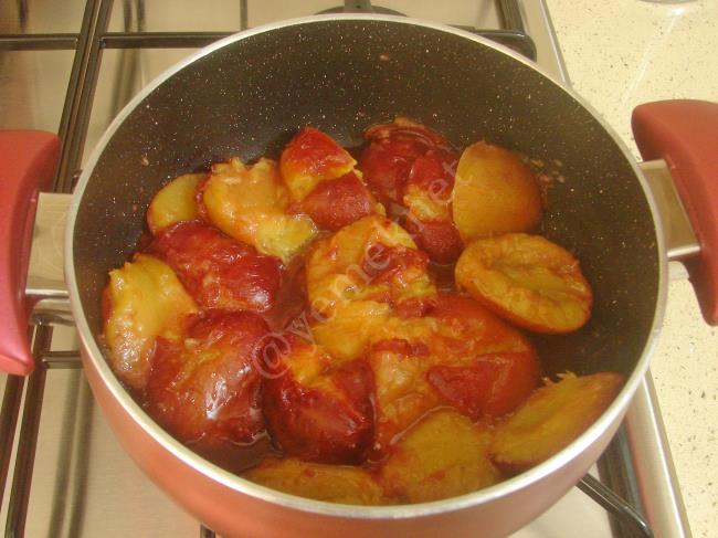 Mürdüm Eriği Marmelatı - Yapılışı (4/12) 