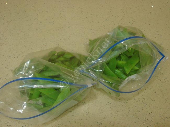 Şoklama Yöntemiyle Taze Fasulye Saklama - Yapılışı (8/12) 