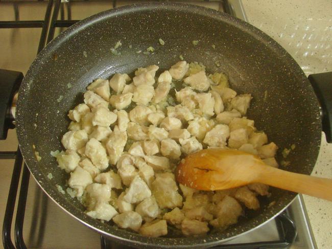 Tavuklu Bamya - Yapılışı (4/12) 