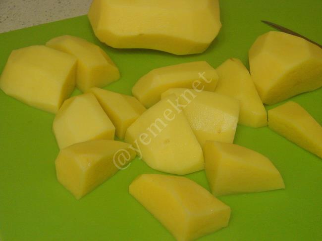 Fırında Kaşarlı Patates Püresi - Yapılışı (2/12) 