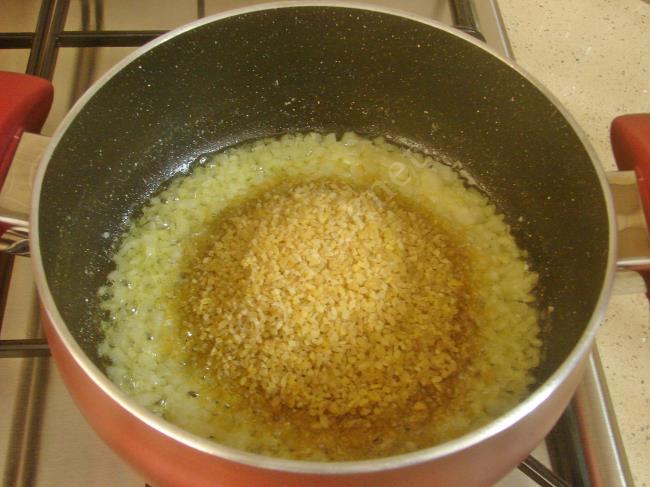 Mercimekli Bulgur Pilavı - Yapılışı (6/12) 