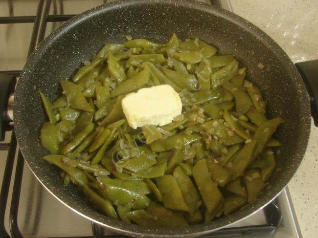 Taze Fasulye Kavurması - Yapılışı (6/8) 