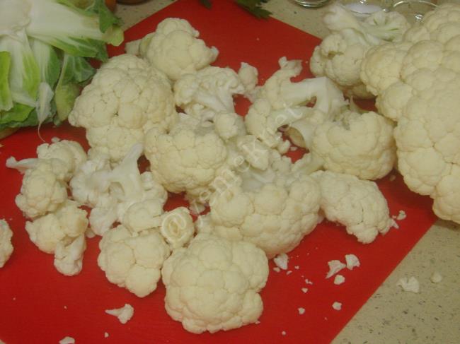 Fırında Karnabahar - Yapılışı (2/16) 