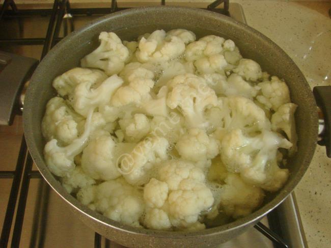 Fırında Karnabahar - Yapılışı (3/16) 