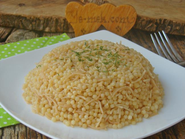 Kuskus Pilavı - Yapılışı (9/12) 