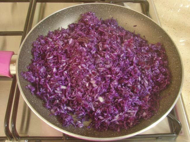 Mor Lahana Tarator - Yapılışı (3/8) 